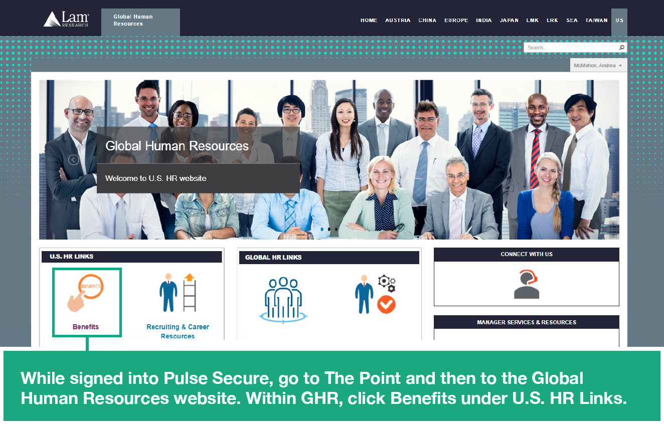 Lam Total Rewards example on My Total Compensation and Benefits web site